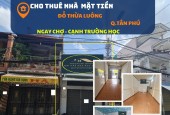 Cho thuê nhà mặt tiền Đỗ Thừa Luông 72m2, 1 Lửng, 12Triệu - NGAY CHỢ